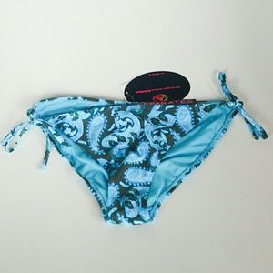 99 Degrees Blue Paisley Swimsuit Bottoms